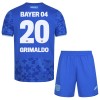 Camisola Bayer 04 Leverkusen Alejandro Grimaldo 20 Criança 3º Equipamento 2025-26 Manga Curta